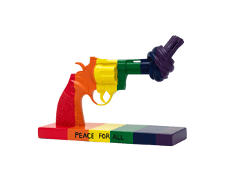 Decorazione Peace for All 19 cm - Multi - Non Violence