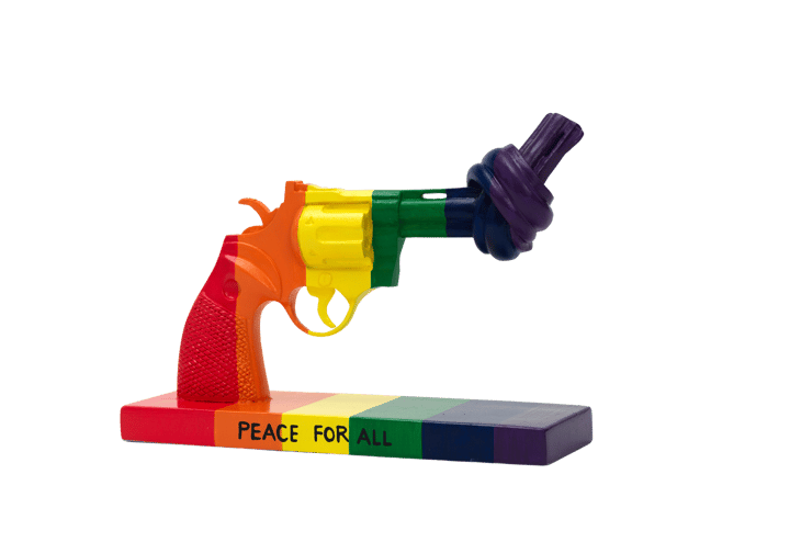 Decorazione Peace for All 19 cm - Multi - Non Violence