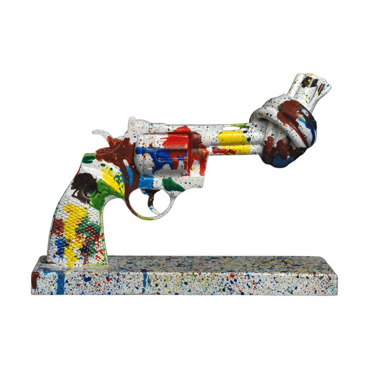 Decorazione Tennis for Peace 19 cm - Multi - Non Violence