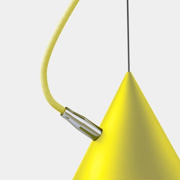 Lampada a sospensione Castor 20 cm - Giallo-giallo chiaro-argento - Noon