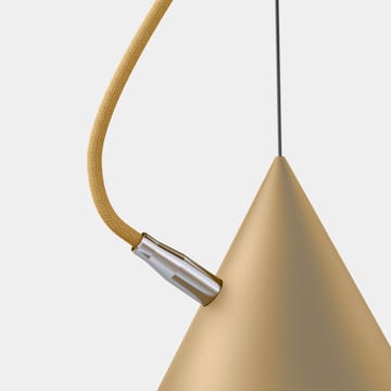 Lampada a sospensione Castor 40 cm - Beige-beige chiaro-argento - Noon