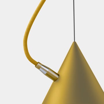 Lampada a sospensione Castor 40 cm - Giallo dorato-giallo zolfo-ottone - Noon