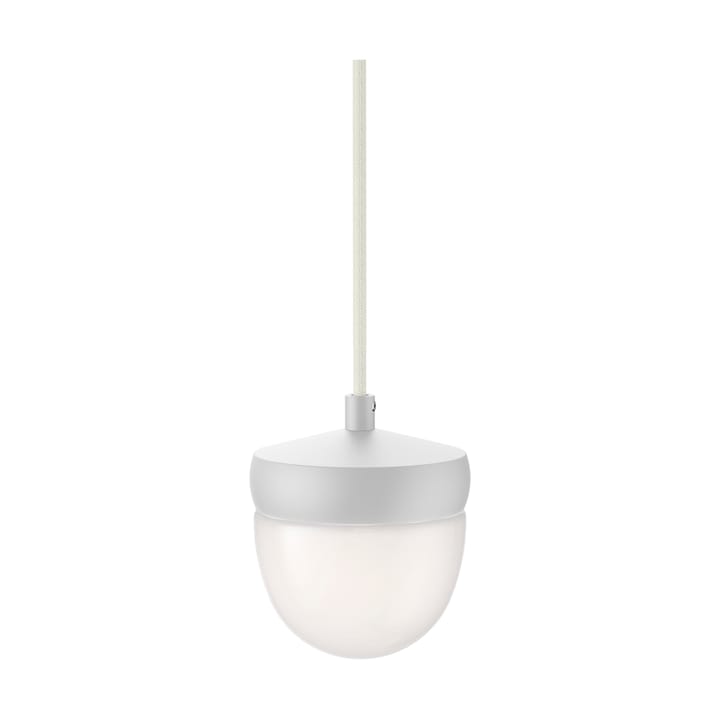 Lampada a sospensione Pan in vetro smerigliato 10 cm - Bianco-bianco - Noon