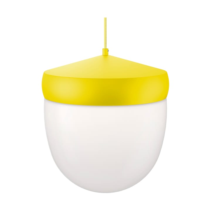 Lampada a sospensione Pan in vetro smerigliato 30 cm - Giallo-giallo chiaro - Noon