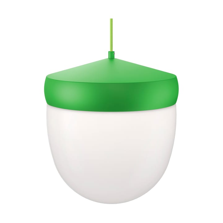 Lampada a sospensione Pan in vetro smerigliato 30 cm - Verde chiaro-verde chiaro - Noon
