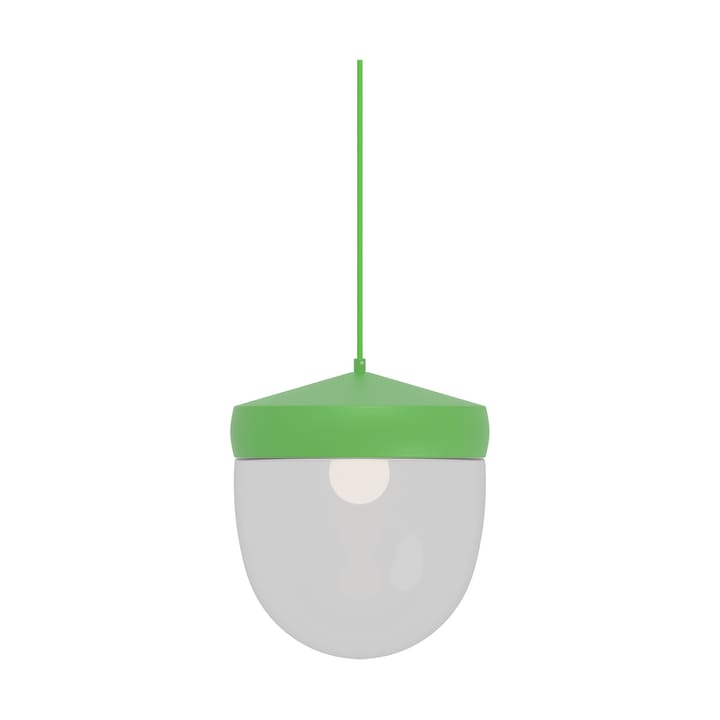 Lampada a sospensione Pan in vetro trasparente 30 cm - Verde chiaro-verde chiaro - Noon