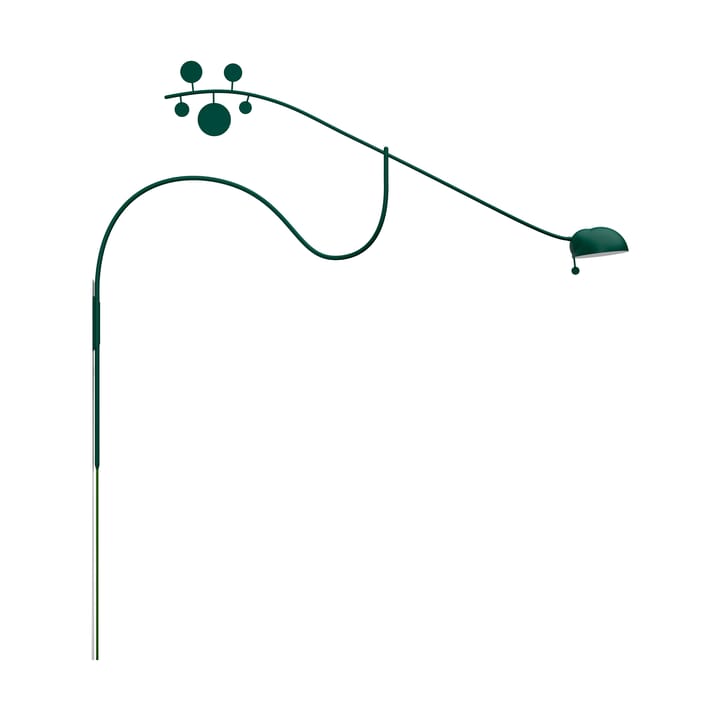 Lampada da parete Juno - British racing green-verde scuro - Noon