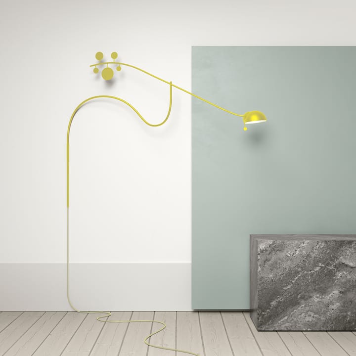 Lampada da parete Juno - Giallo-giallo chiaro - Noon