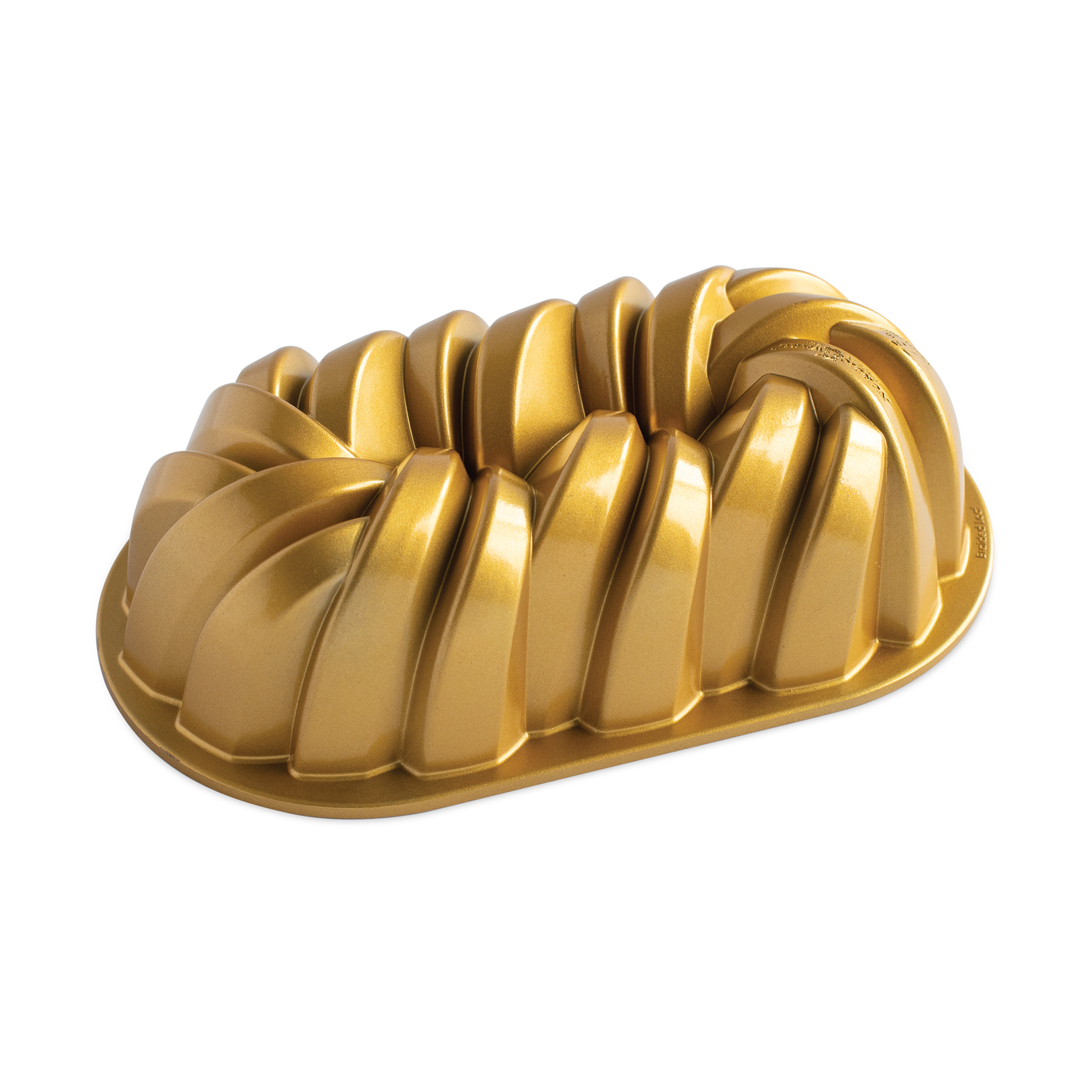 Stampo per dolci Nordic Ware Braided Bundtette Oro ?