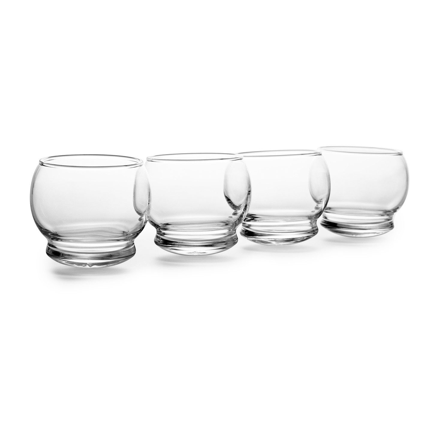 Set di 6 Bicchieri da Whisky Dondolanti