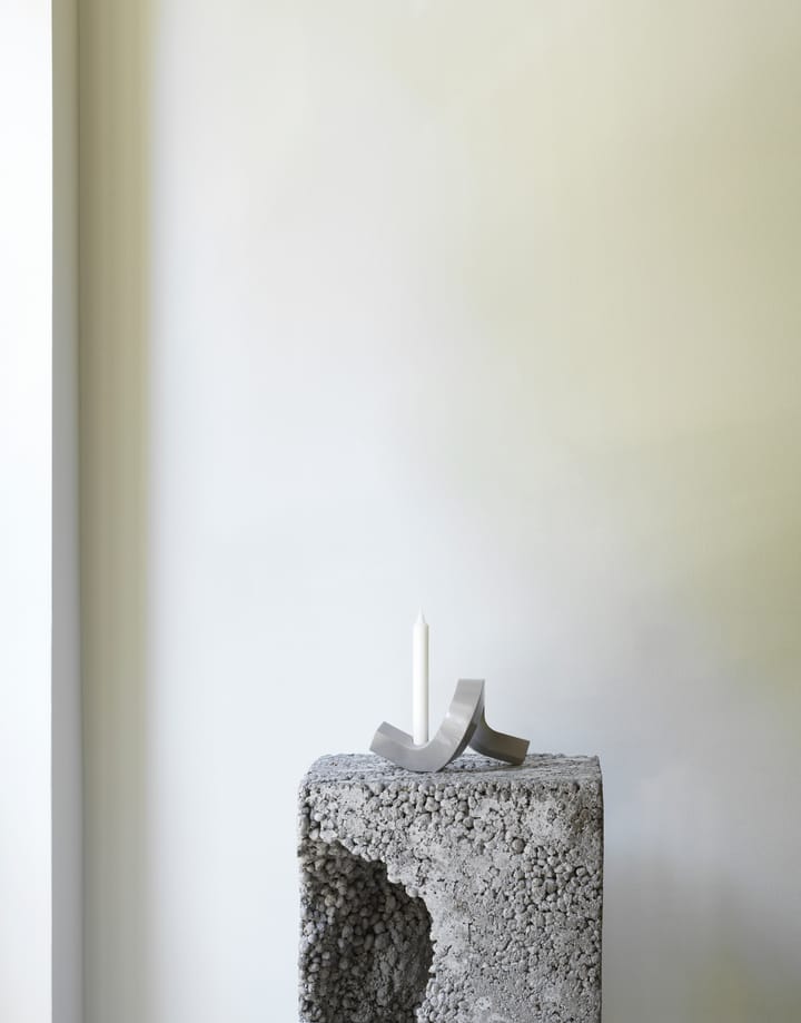 Candelabro Crooked 1 - Grigio caldo - Normann Copenhagen