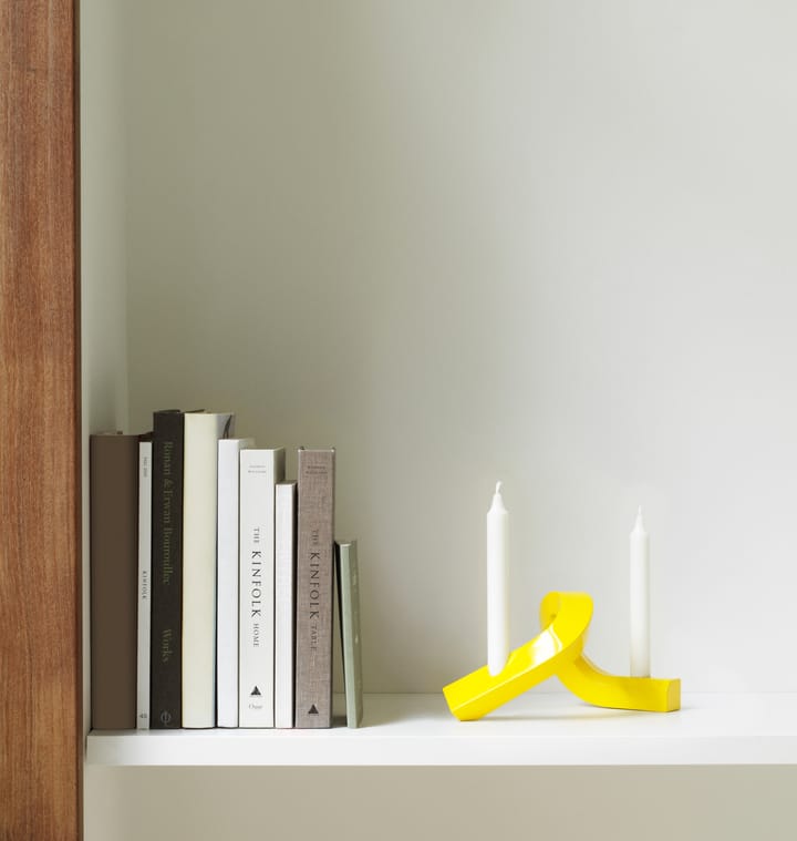 Candelabro Crooked 2 - Giallo - Normann Copenhagen