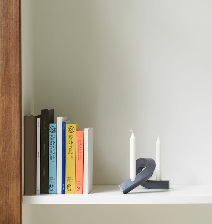 Candelabro Crooked 2 - Grigio - Normann Copenhagen