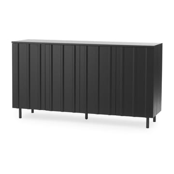 Credenza Rib 45x159 cm - Soft black - Normann Copenhagen