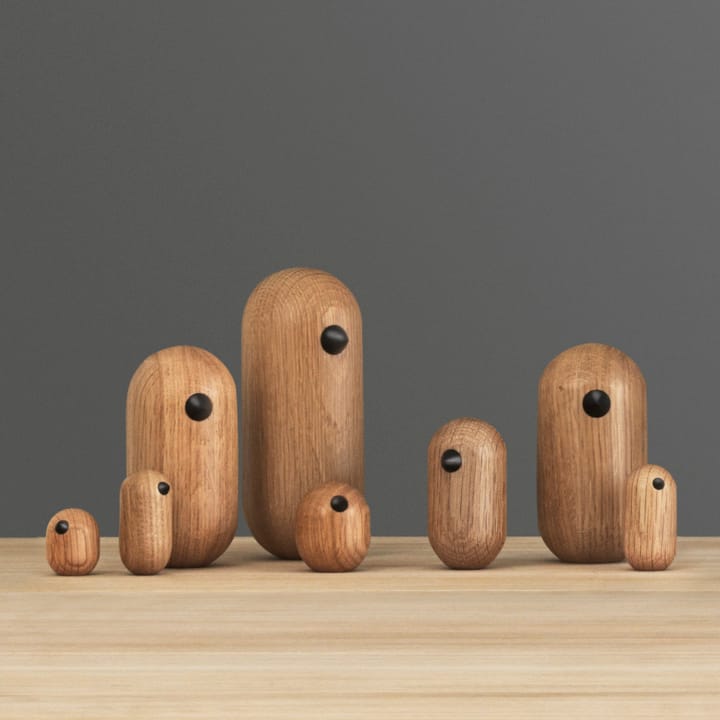 Figurina Little Bird oak - 7 cm - Normann Copenhagen