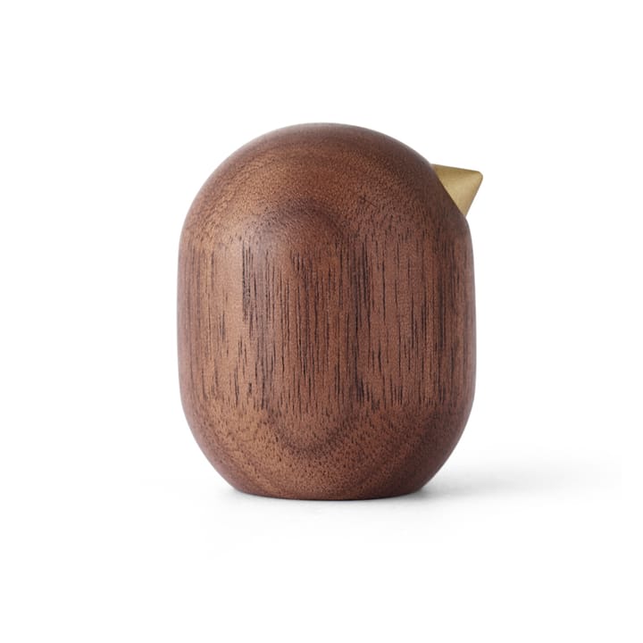 Figurina Little Bird walnut - 4,5 cm - Normann Copenhagen