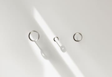 Gancio Loop large Ø9.4 cm - Brushed Zinc - Normann Copenhagen