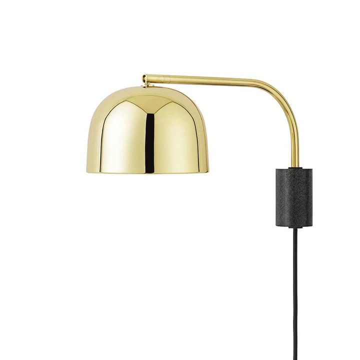 Lampada da parete Grant - Brass, acciaio-piccolo, granito - Normann Copenhagen