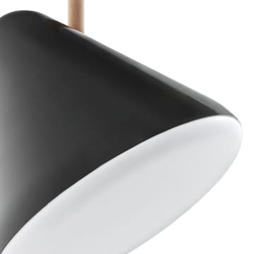 Lampada da terra Hello - Bianco, gambe in faggio - Normann Copenhagen