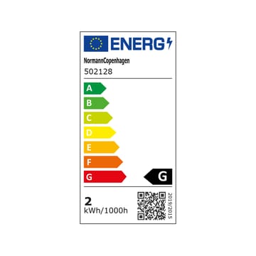 Lampadina LED Amp G4 - trasparente, 0,8 W - Normann Copenhagen