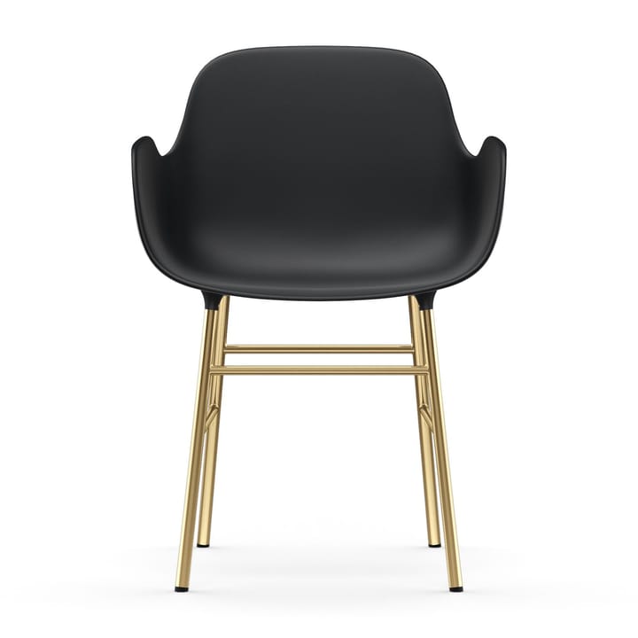 Poltrona con gambe in bronzo Form  - Nero - Normann Copenhagen