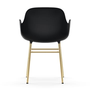 Poltrona con gambe in bronzo Form  - Nero - Normann Copenhagen