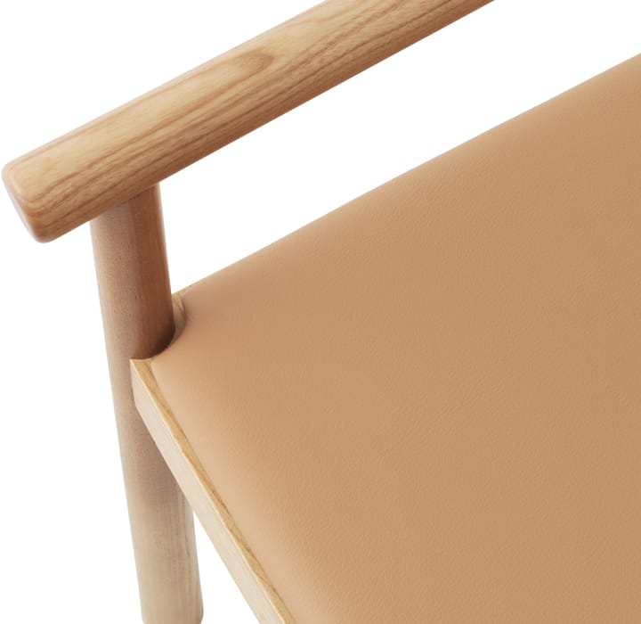 Poltrona Timb con cuscino da seduta - Tan/ Ultra Leather - Camel - Normann Copenhagen