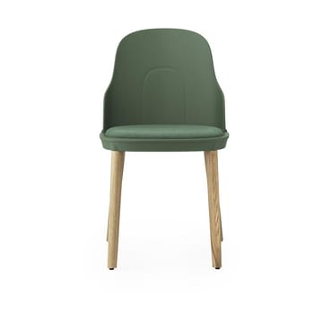 Sedia Allez con cuscino da seduta e gambe in rovere - Park Green - Normann Copenhagen