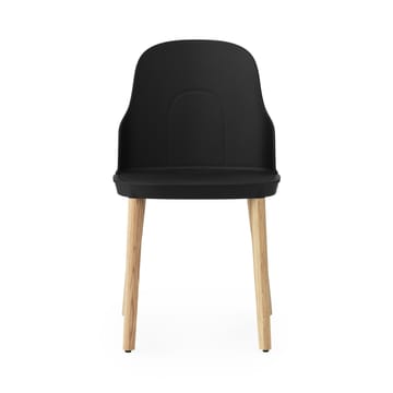 Sedia Allez con gambe in rovere - Nero, rovere - Normann Copenhagen