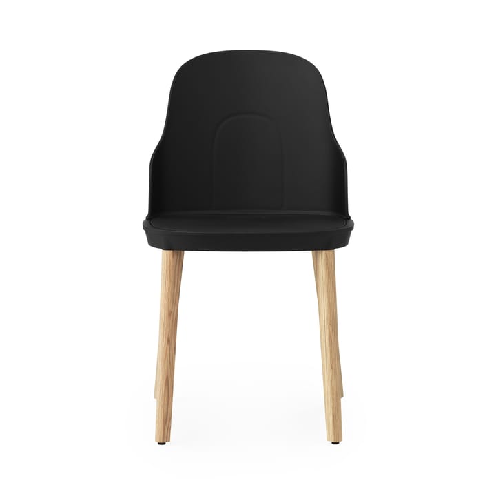 Sedia Allez con gambe in rovere - Nero, rovere - Normann Copenhagen