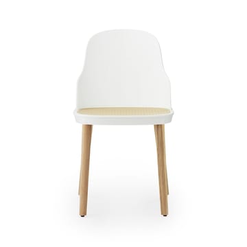 Sedia Allez in vimini sagomato - Bianco-rovere - Normann Copenhagen