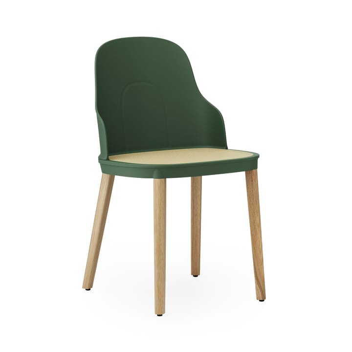 Sedia Allez in vimini sagomato - Park green-rovere - Normann Copenhagen