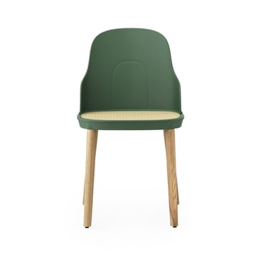 Sedia Allez in vimini sagomato - Park green-rovere - Normann Copenhagen