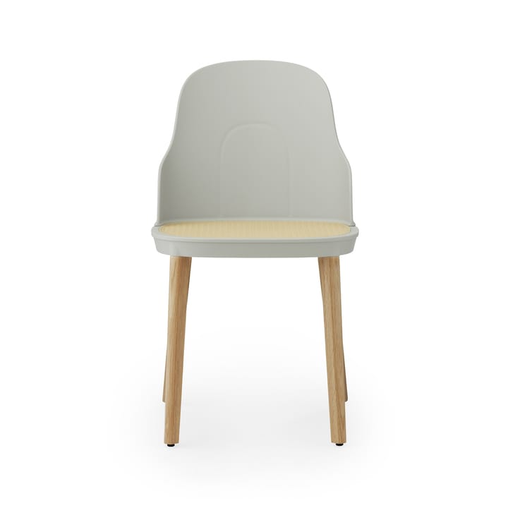 Sedia Allez in vimini sagomato - Warm grey - quercia - Normann Copenhagen