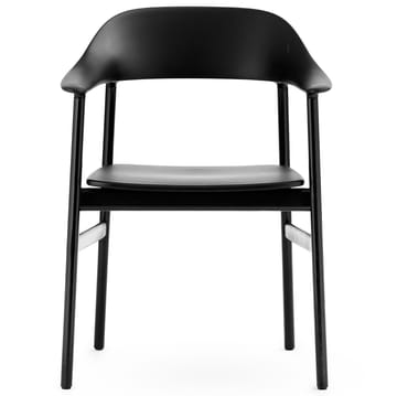 Sedia Herit con braccioli in rovere nero - Nero - Normann Copenhagen