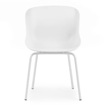 Sedia Hyg con gambe in metallo - Bianco - Normann Copenhagen