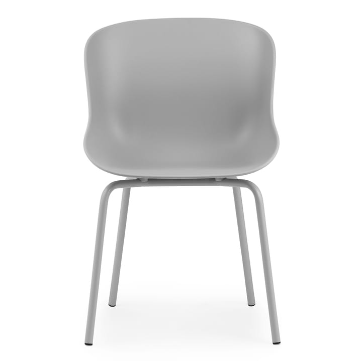 Sedia Hyg con gambe in metallo - Grigio - Normann Copenhagen