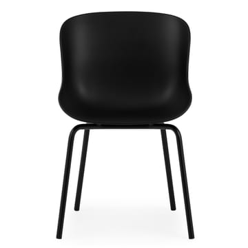 Sedia Hyg con gambe in metallo - Nero - Normann Copenhagen