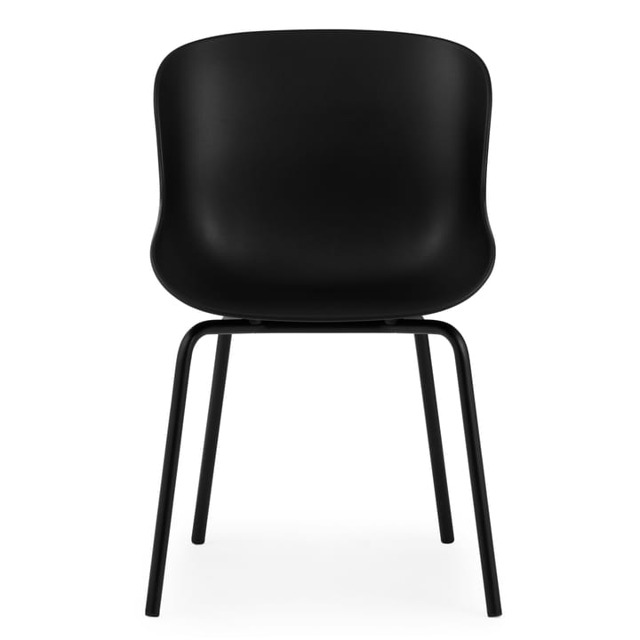 Sedia Hyg con gambe in metallo - Nero - Normann Copenhagen