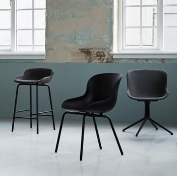 Sedia Hyg con gambe in metallo - Nero - Normann Copenhagen