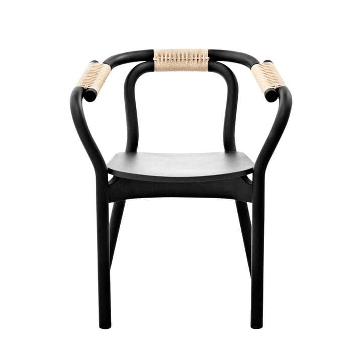 Sedia Knot - Nero, colore naturale - Normann Copenhagen