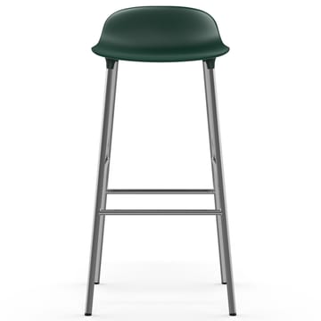 Sedia per bambini Form con gambe cromate, 75 cm - Verde - Normann Copenhagen