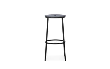 Sgabello bar Circa 75 cm - Alluminio nero - Normann Copenhagen