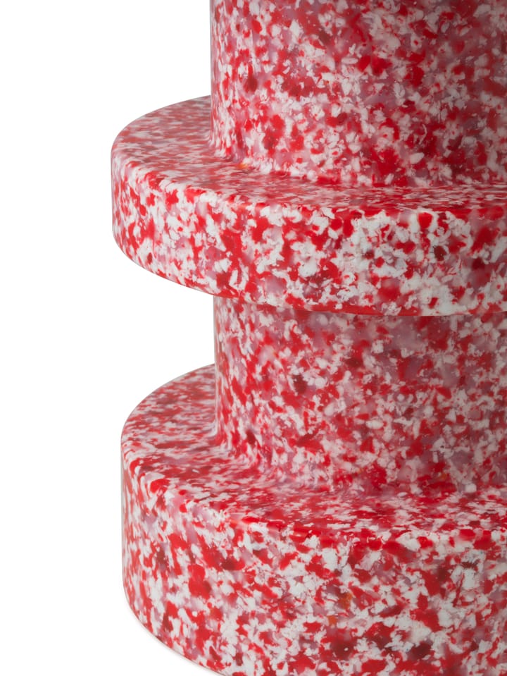 Sgabello Bit Stack, Rosso Normann Copenhagen