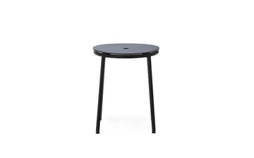 Sgabello Circa, 45 cm - Alluminio nero - Normann Copenhagen