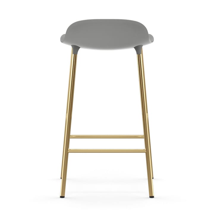 Sgabello con gambe in bronzo Form 75 cm - Grigio - Normann Copenhagen