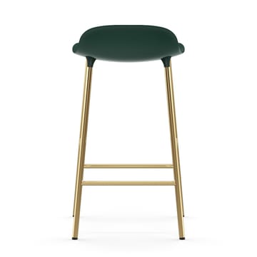 Sgabello con gambe in bronzo Form 75 cm - Verde - Normann Copenhagen