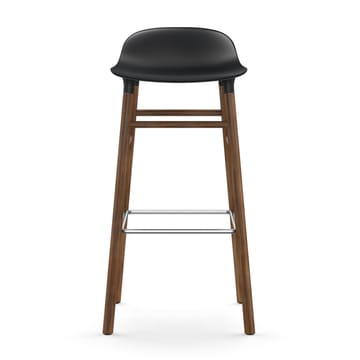 Sgabello con gambe in noce Form  - Nero - Normann Copenhagen