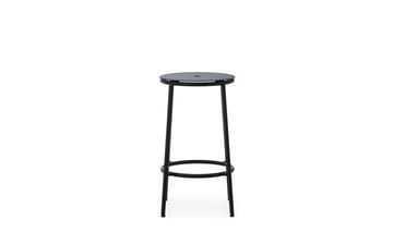 Sgabello da bar Circa, 65 cm - Alluminio nero - Normann Copenhagen