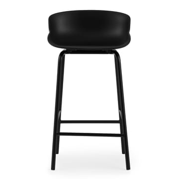 Sgabello da bar con gambe in metallo Hyg 65 cm - Nero - Normann Copenhagen